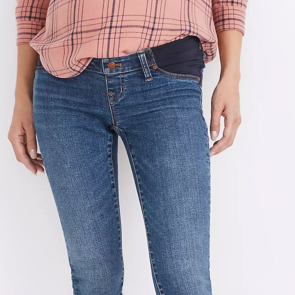 Madewell Side Panel Maternity Jeans